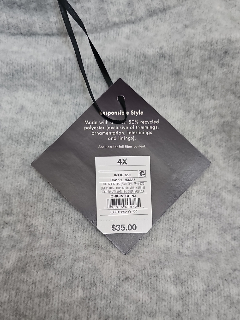 Ava & Viv Sweater Size 4x NWT - Picture 9 of 9